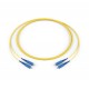 SC UPC / SC UPC, OS2 Bend-improved SM, 2 F, Zipcord, Flame Retardant Non Corrosive, 2.0 mm