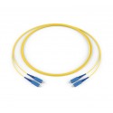 SC UPC / SC UPC, OS2 Bend-improved SM, 2 F, Zipcord, Flame Retardant Non Corrosive, 2.0 mm, 1 m