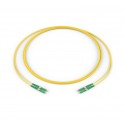 LC APC / LC APC, OS2 Bend-improved SM, 2 F, Zipcord, Flame Retardant Non Corrosive, 2.0 mm, 0.5 m