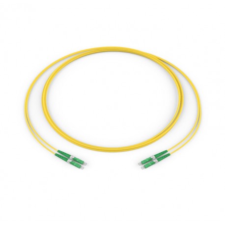 LC APC / LC APC, OS2 Bend-improved SM, 2 F, Zipcord, Flame Retardant Non Corrosive, 2.0 mm